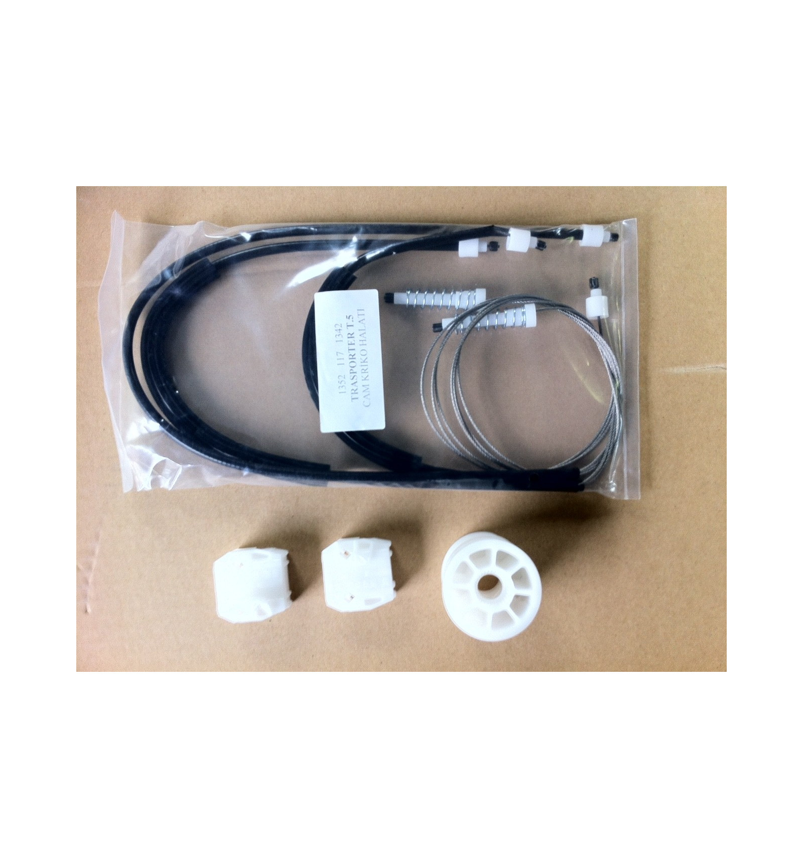 Kit Agrafe leve-vitre Electrique Vw Transporteur T5