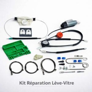Kit de réparation lève-vitre avec agrafes
